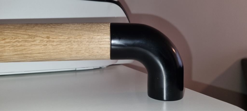 Art-012 Endeavslutning for tre Ø42 mm svart